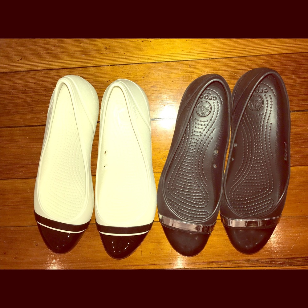 Crocs Women’s Size 8 Flats Bundle